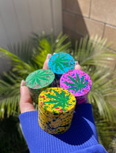 Load image into Gallery viewer, Mini Hand Painted Herb Grinder
